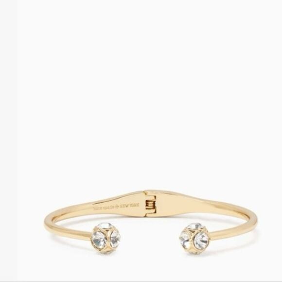 Kate Spade Gold‎ Plated Lady Marmalade Open Cuff Bracelet - Picture 11 of 13